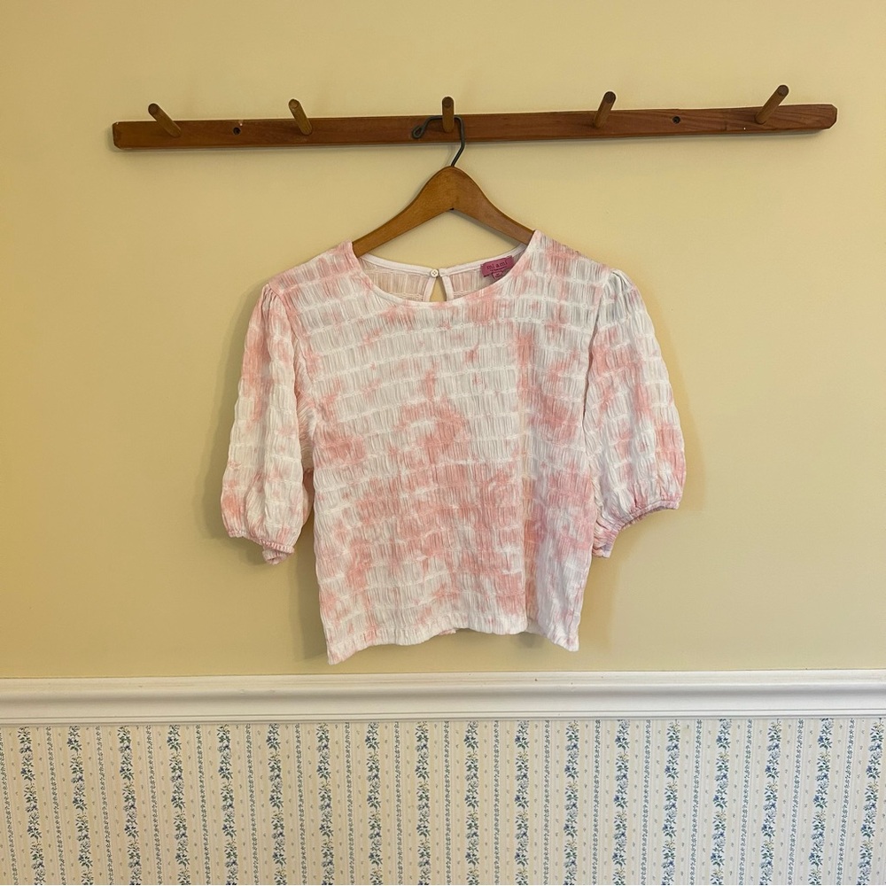 Mi Ami For Francesca’s Tie Dye Blouse Top